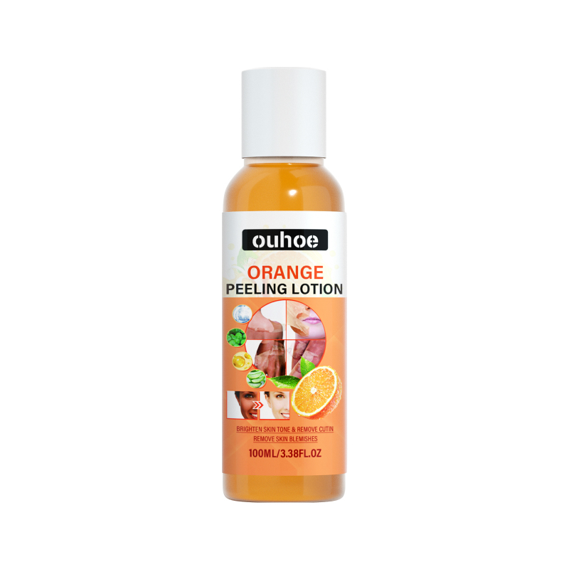 main OUHOE Orange Peel Body Lotion, Exfoliation Lightening Dark Spots Brightening And Moisturizing Skin Treatment Lotion