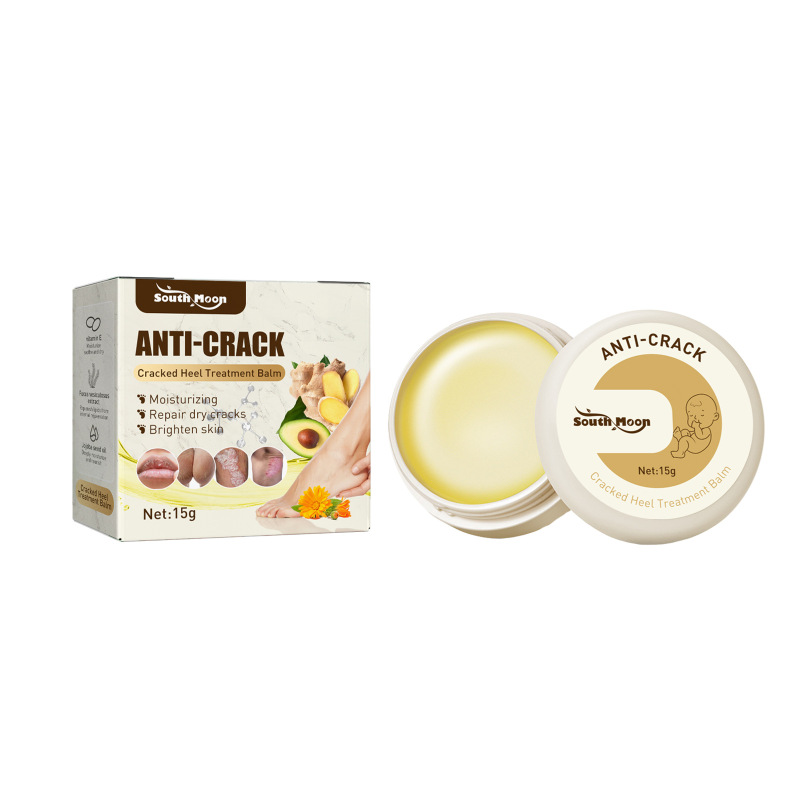 main South Moon Cracked Heel Care Cream, Repair Foot Anti-Cracking, Peeling And Chapping Moisturizing Foot Cream