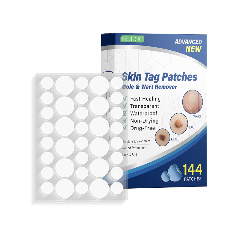 main EELHOE Gram Wart Corns Patch, Skin Gram Wart Flesh Mole Black Mole Clean And Care Patch