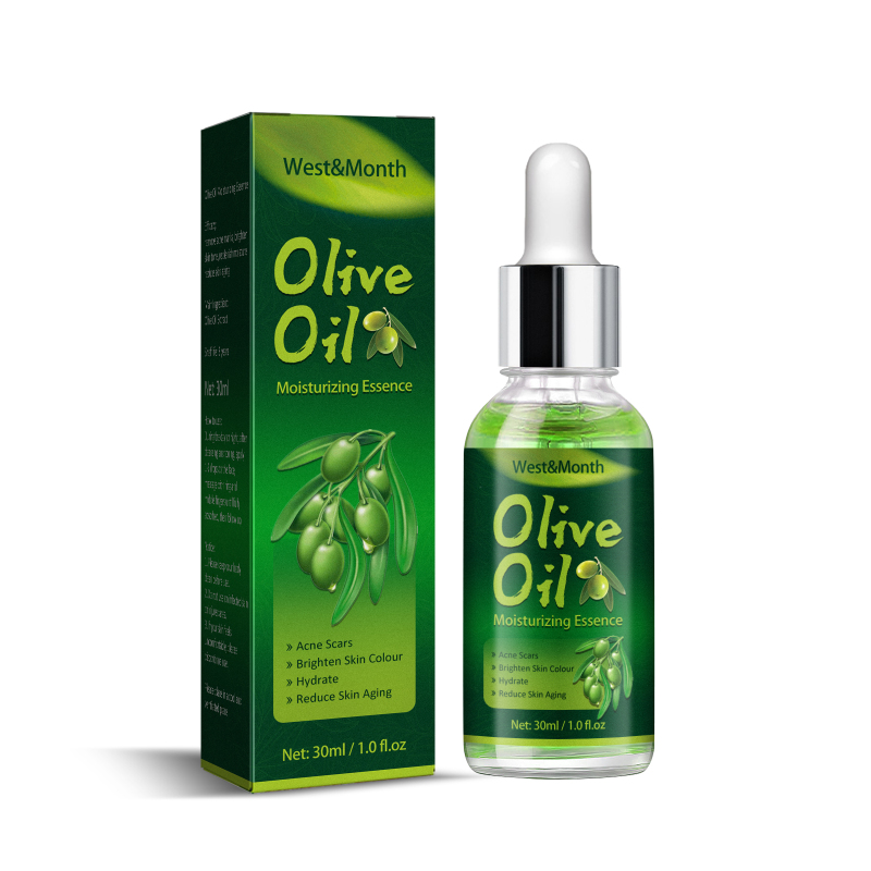 main West&Month Olive Acne-Clearing Essence, Lightening Acne Mark Removing Closed Mouth Acne Dark Skin Repair Essence