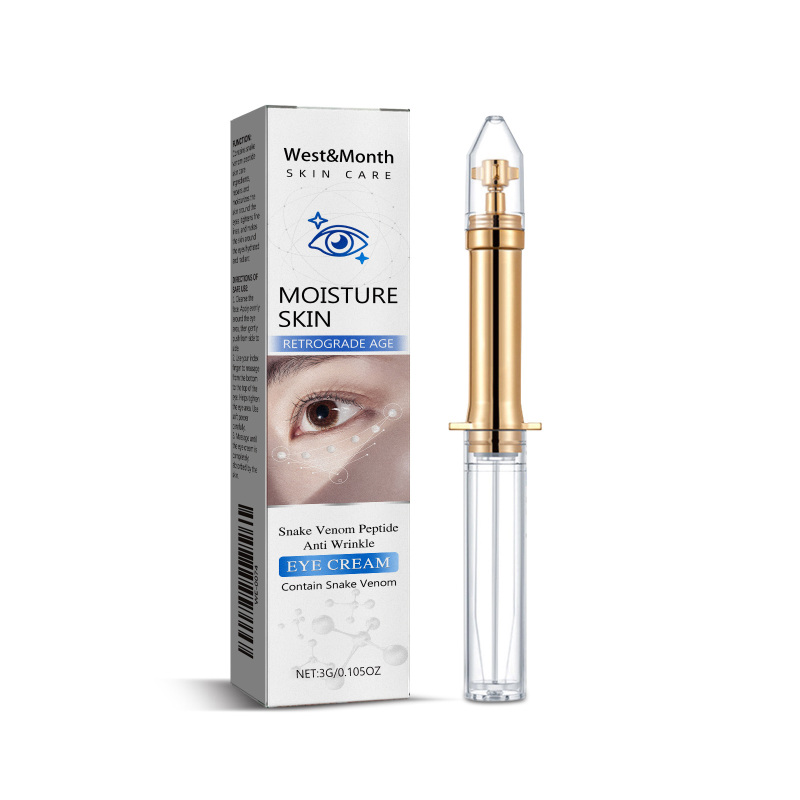 West&Month Snake Venom Peptide Eye Cream, Gently Moisturizes Dark Circles And Fine Lines Around The Eyes. It Is An External Moisturizing Eye Cream