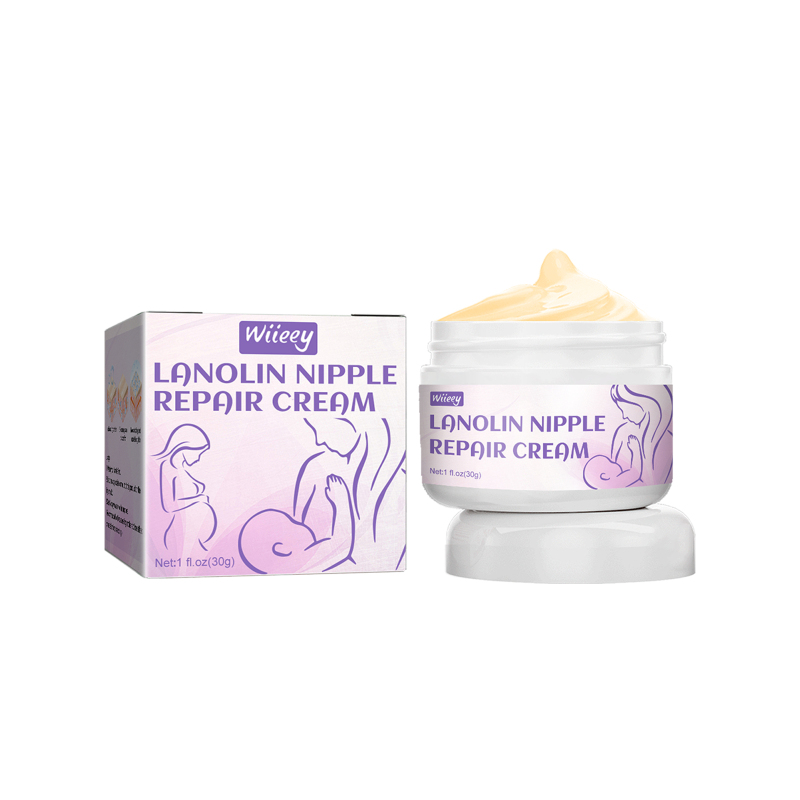 main Wiieey Lanolin Chest Care Cream, For Daily External Use By Pregnant Women While Breastfeeding, Gentle Massage Cream