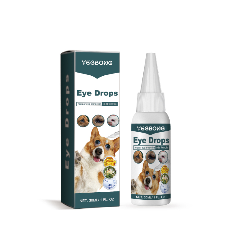 main Yegbong Pet Eye Drops, Cats and dogs Universal Remove Tear Stains Clean Eye Droppings And Eye Care Wash Eye Drops