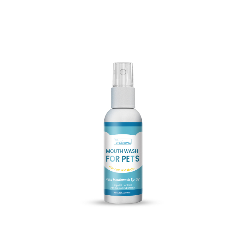 main Yegbong Pet Tooth Cleaning Spray, Remove Bad Breath Yellow Teeth Cats And Dogs Mouth Refreshing Care Spray