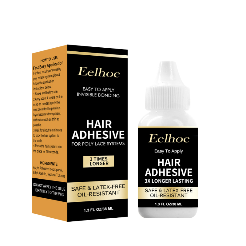 main EELHOE Wig Glue Skin Invisible Liquid Glue Weave Hair Repair Wig Removal Glue Quick Hair Removal Block Glue