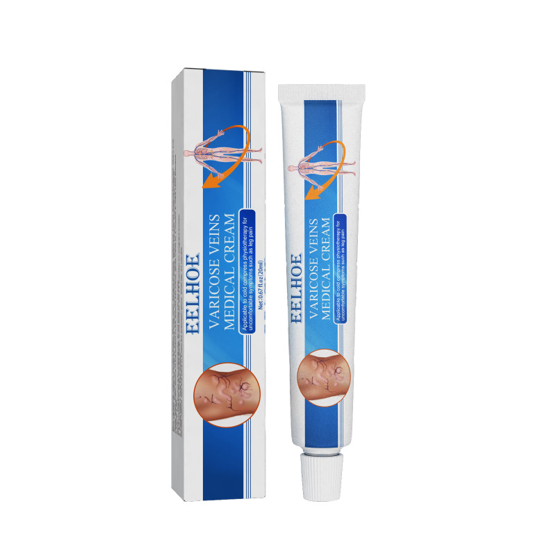 EELHOE Vein Massage Cream, Relaxes Choroid Vein Massage Cream For Varicose Leg Blood Vessel Pain Relief