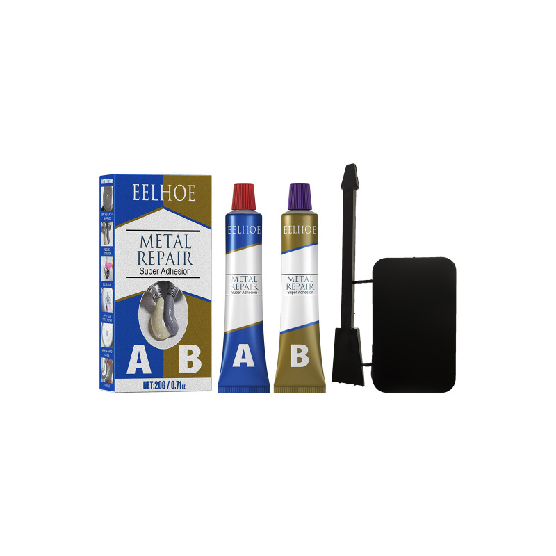 EELHOE Metal Repair, High Temperature Welding Adhesive Metal Castings Crack Repair Agent Plugging Waterproof Electric Welding