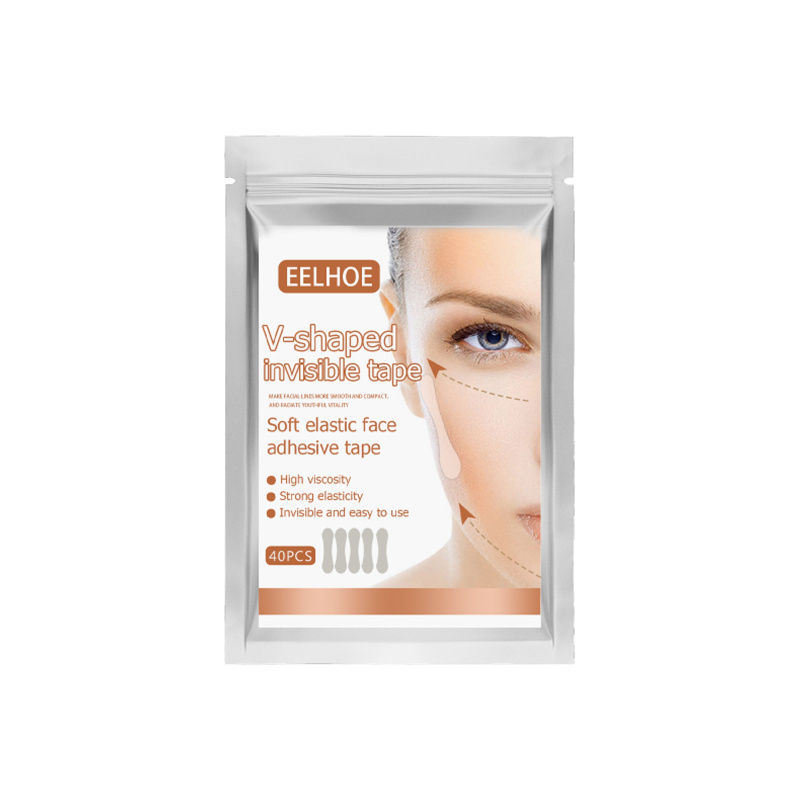main EELHOE V-Shaped Invisible Tape, Matte Invisible Tape Lift And Tighten Double Chin V Melon Seed Face Lift