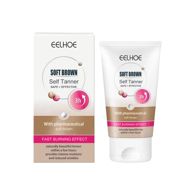 main EEHLOE Tanning Cream, Moisturizing Sun-free Natural Tan Skin Apply Tan Cream