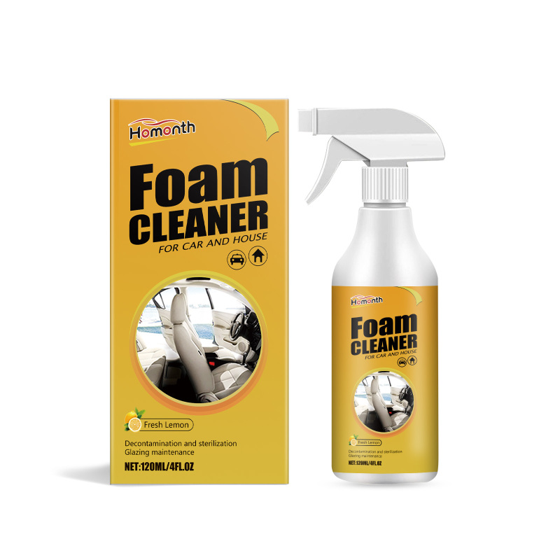 EELHOE Multi-Purpose Foam Cleaner, Leather Seat Foam Head Cleaner Car Interior Decontamination Cleaning