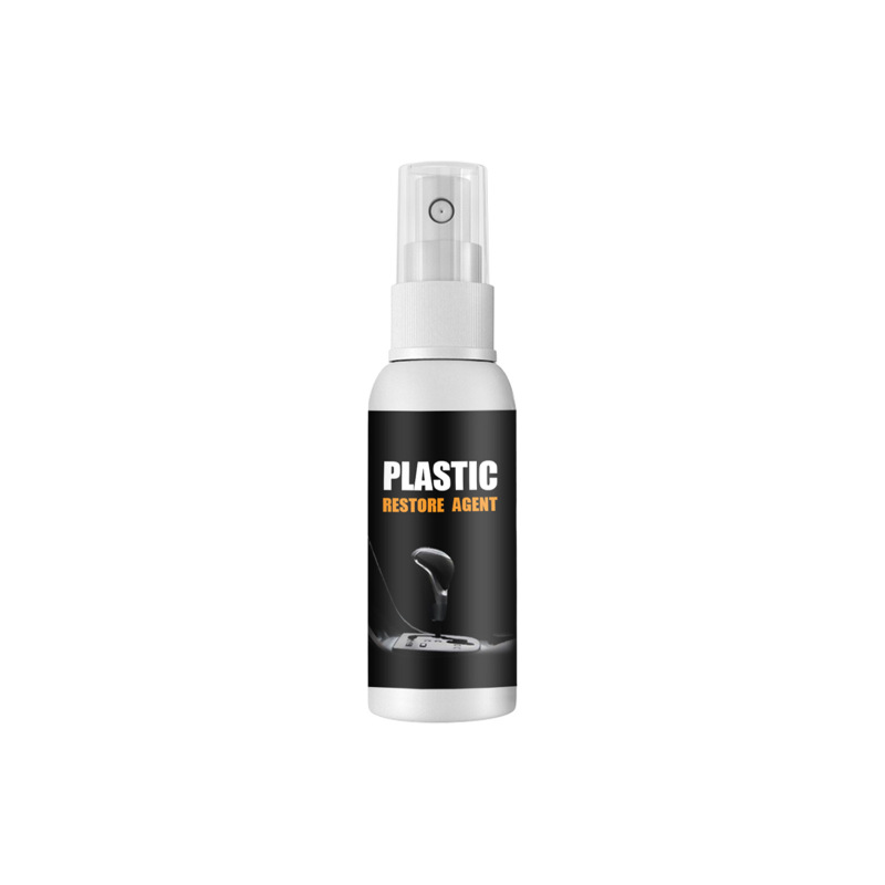 Rayhong Auto Plastic Parts Refurbishing Agent (50ml) Board Wax Maintenance Dashboard Polishing, Decontamination Cleaning, Interior Waxing Watch