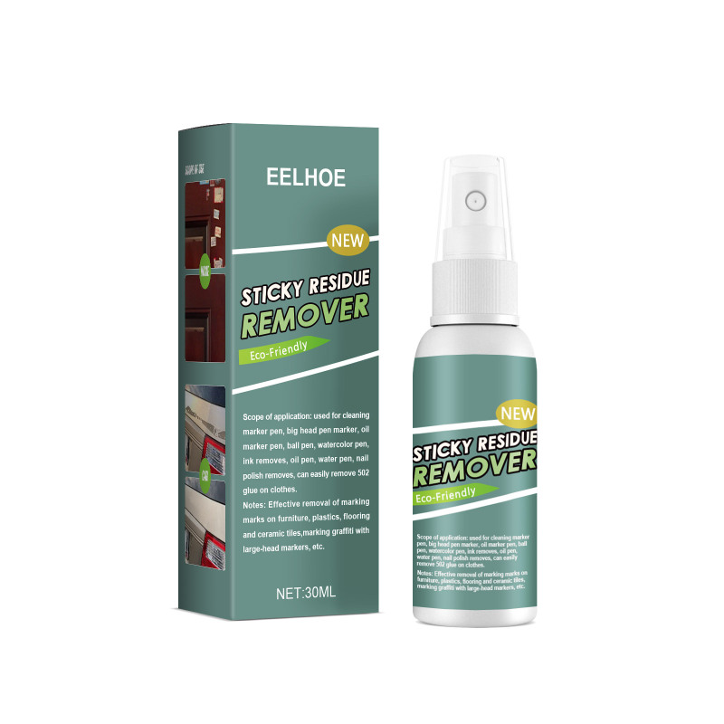 main EELHOE Remover Spray, Home Glass Gum Cleaning Automotive Paint Paste Residue Remover
