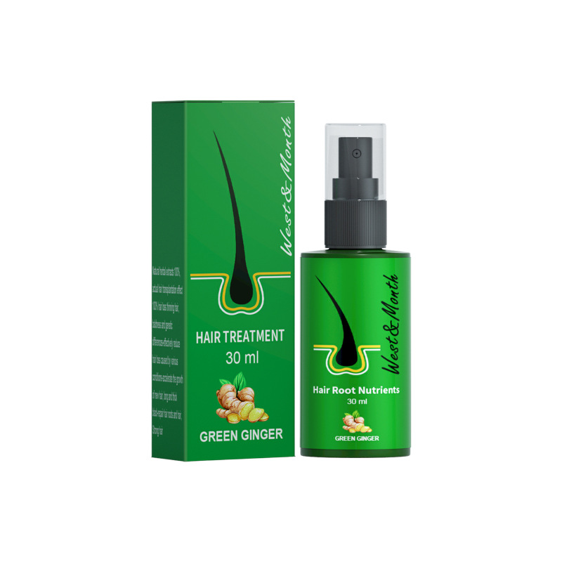 main West&Month Ginger Hair Treatment Spray, Gentle Treatment Moisturizing Repair Hair Smoothing And Nourishing Spray