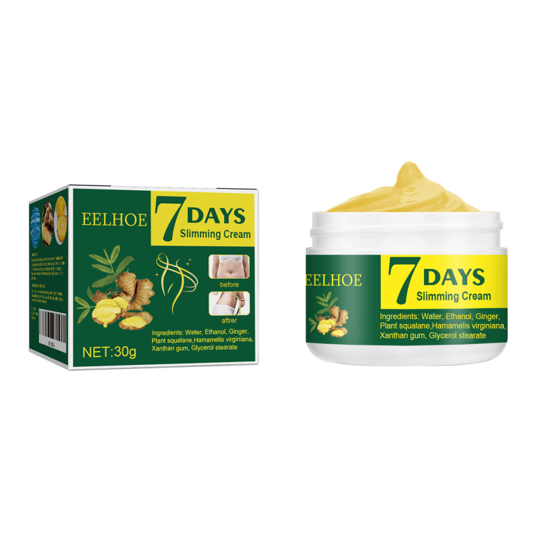 EELHOE Ginger Massage Cream, Arm Belly Belly Skin Moisturizing Massage Body Care Cream