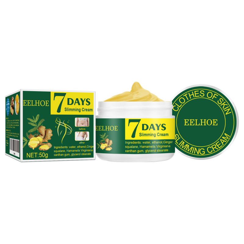 main EELHOE Ginger Massage Cream, Arm Belly Belly Skin Moisturizing Massage Body Care Cream