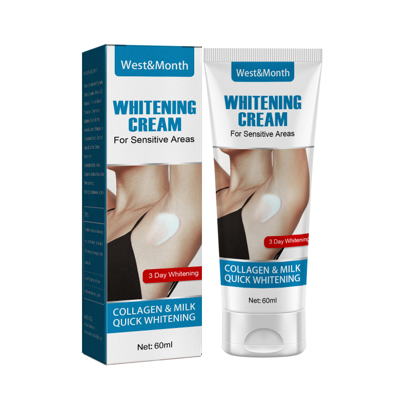 main West&month Underarm Care Cream, Daily Gentle Underarm Brightening Skincare With Fine Texture For Moisturization, Convenient For Application