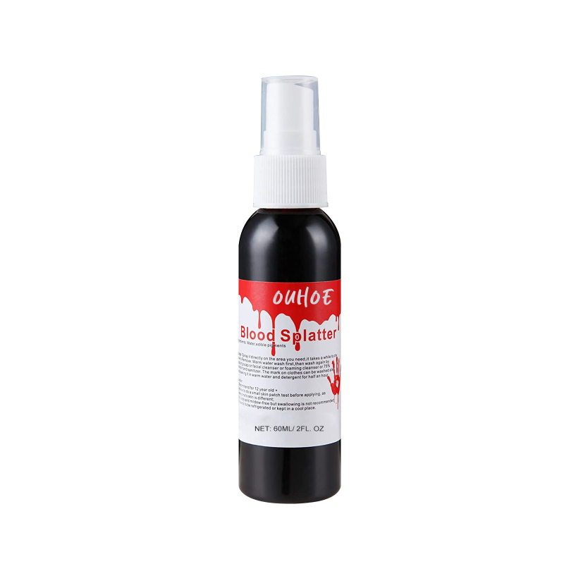 main OUHOE Blood Spray, Vampire Zombie Simulation Blood Makeup Atmosphere Props