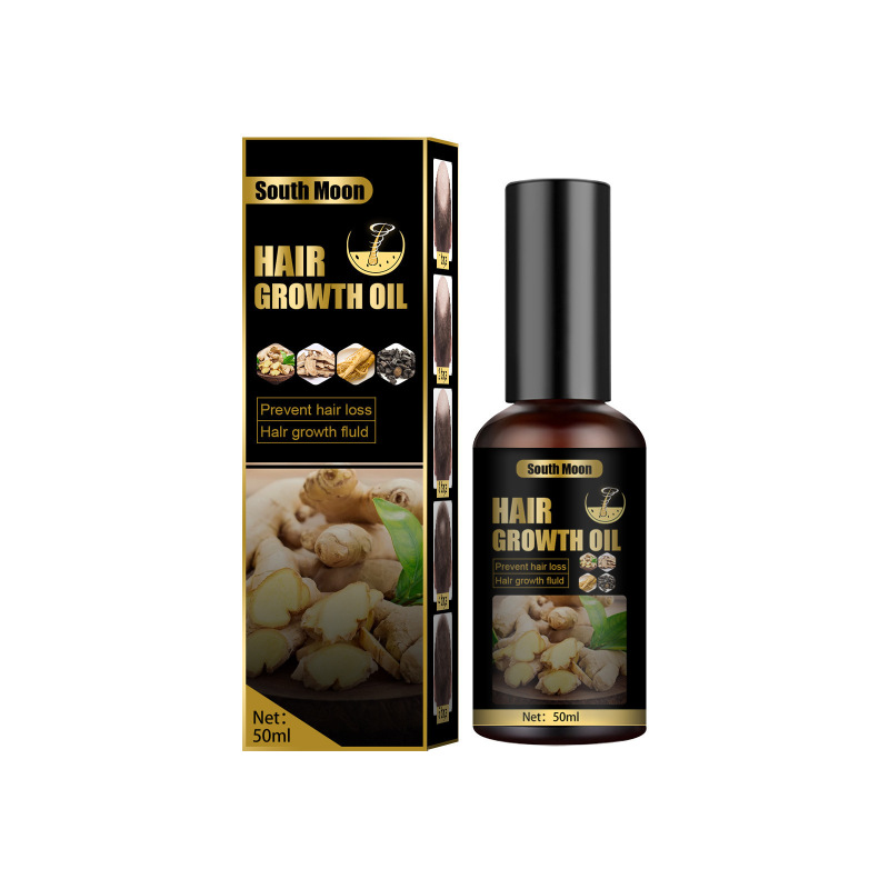 main South Moon Hair Growth Liquid Spray, Densifying Hair, Preventing Hair Loss Essential Oil Strengthening And Nourishing Hair Essence