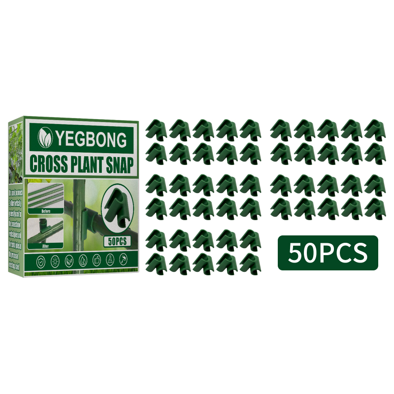 main Yegbong Plastic Cross Buckle, Plant Special Hoop Climbing Pergola Flower Bracket Plant Climbing Frame