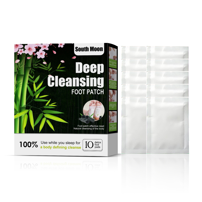 South Moon Natural Herbal Foot Patch, Dehumidifying Foot Massage, Relieve Body Pressure, Relax Body And Mind Conditioning And Help Sleep Foot Patch